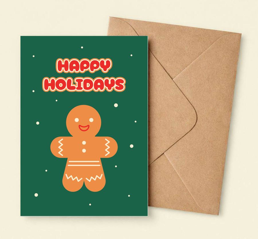 KOLOS wishcard Gingerbread