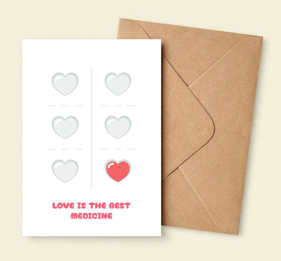 KOLOS wishcard Hearts
