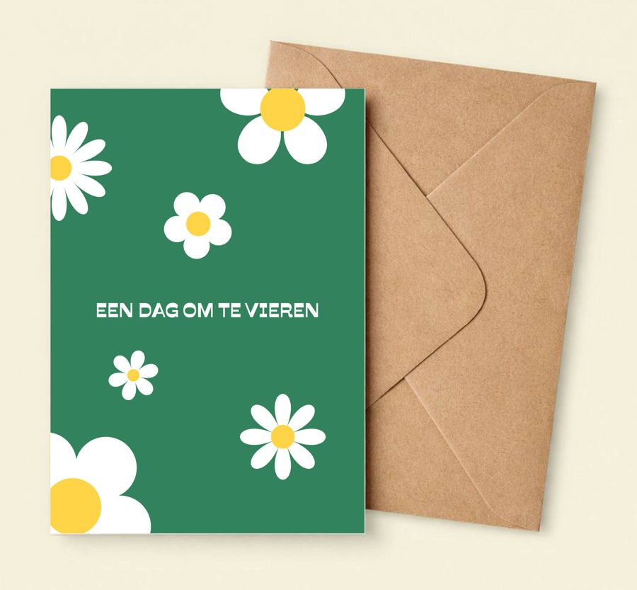 KOLOS wishcard Daisy day