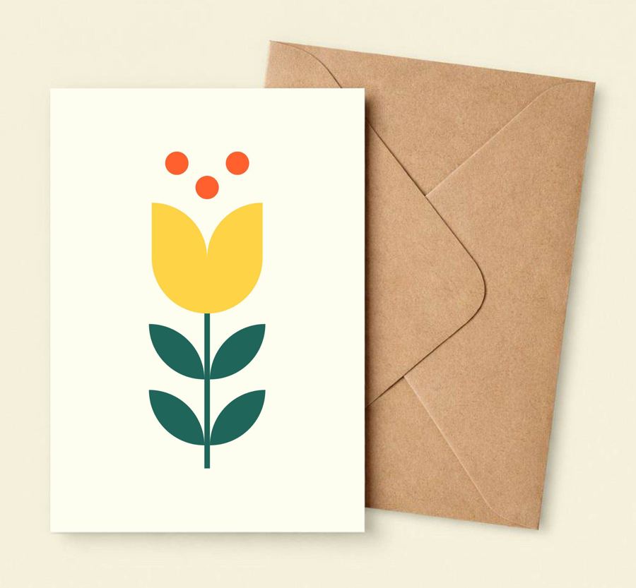 KOLOS wishcard Tulip