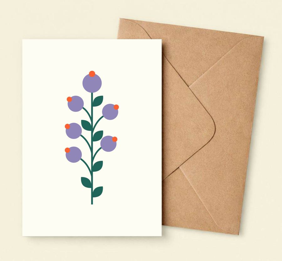KOLOS wishcard Bellflower