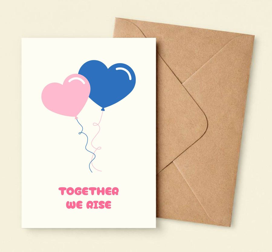 KOLOS wishcard Together we rise