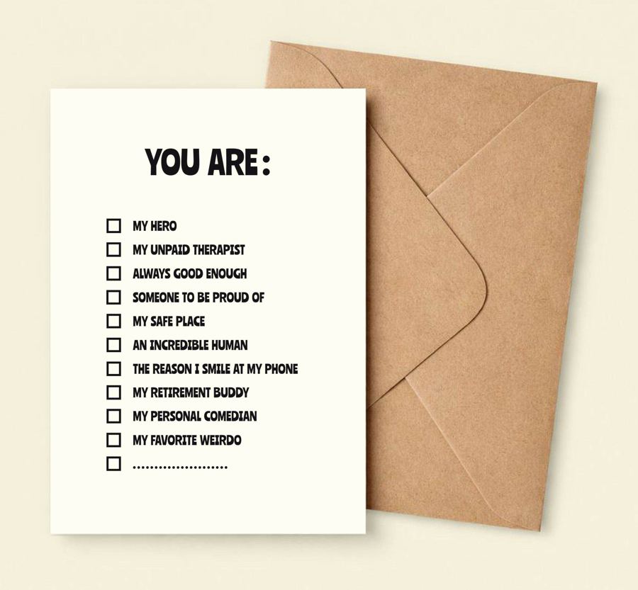 KOLOS wishcard You are