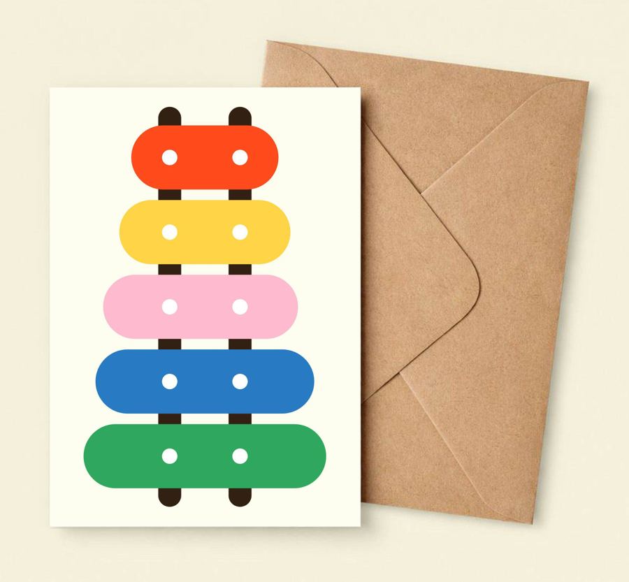 KOLOS wishcard Xylophone